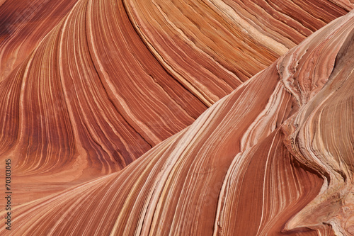 USA - coyote buttes - the wave formation photo