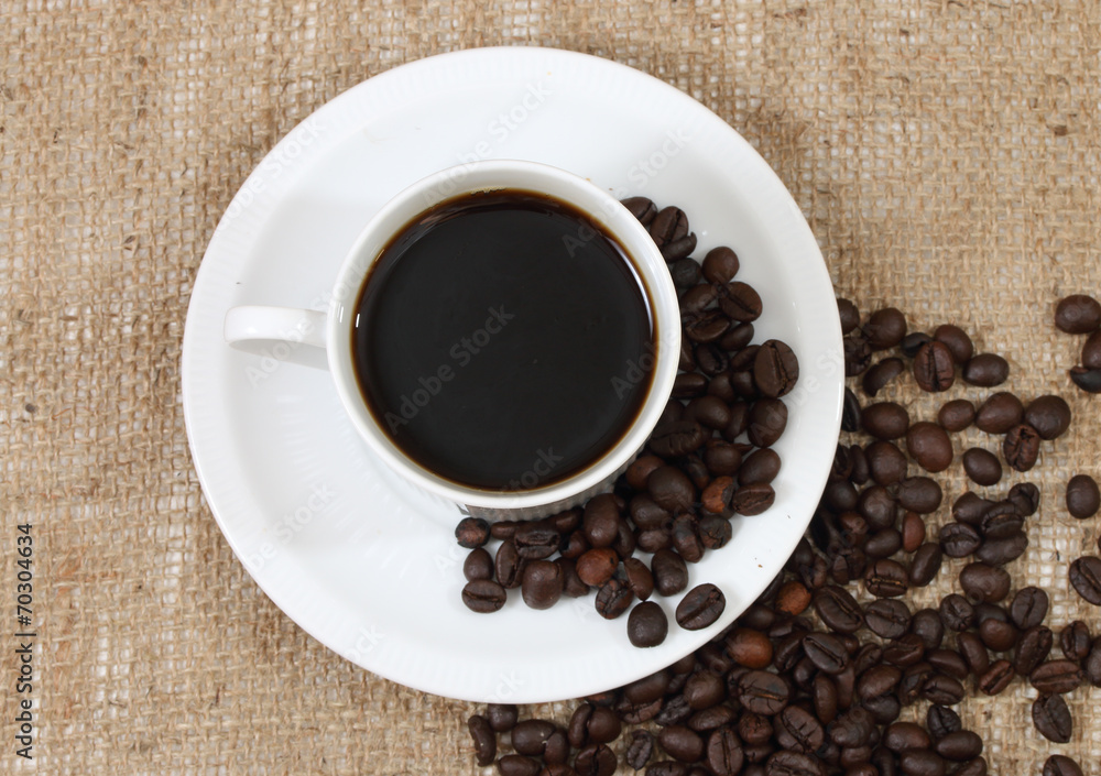 Fototapeta premium black coffee