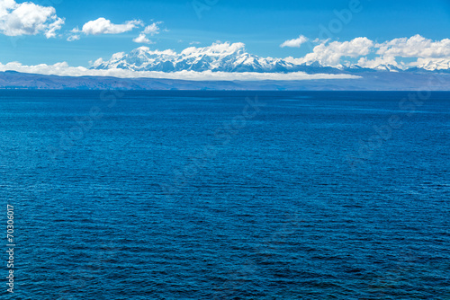 Andes and Lake Titicaca photo