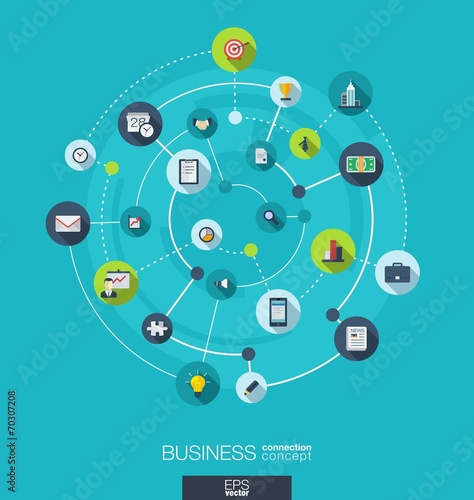 Business connection concept.