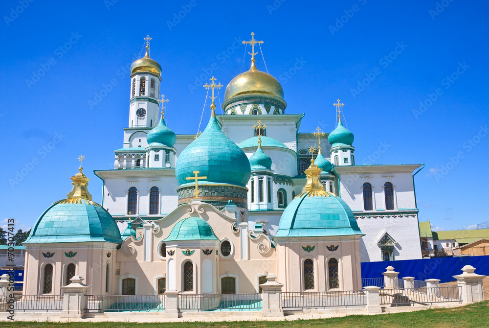 Great monasteries of Russia. New Jerusalem monastery, Istra.