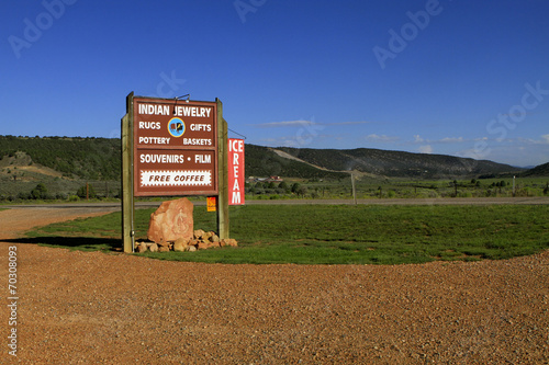 panneau souvenirs Utah