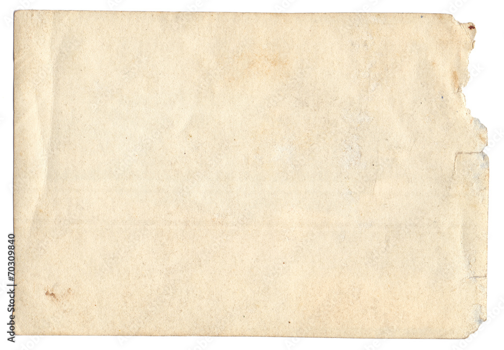 Naklejka premium Old photo texture with stains and scratches