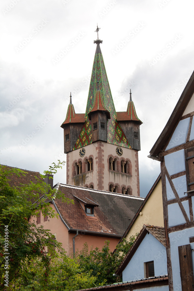 Eglise saint Georges de Chatenoix en Alsace, Bas Rhin Eglise saint Georges de Chatenoix en Alsace, Bas Rhin
