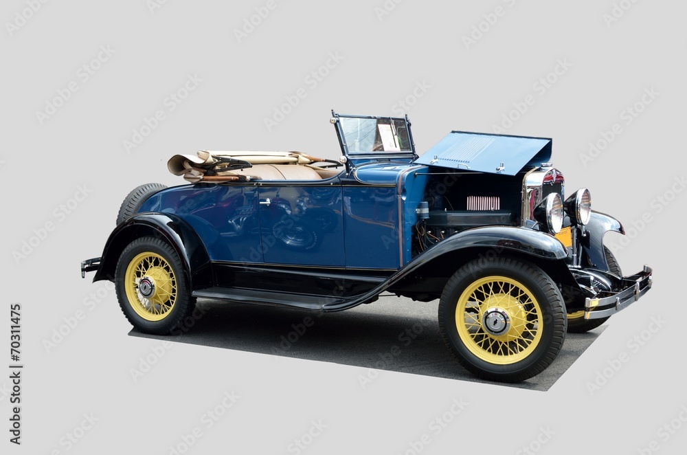 Vintage 1930 convertble car