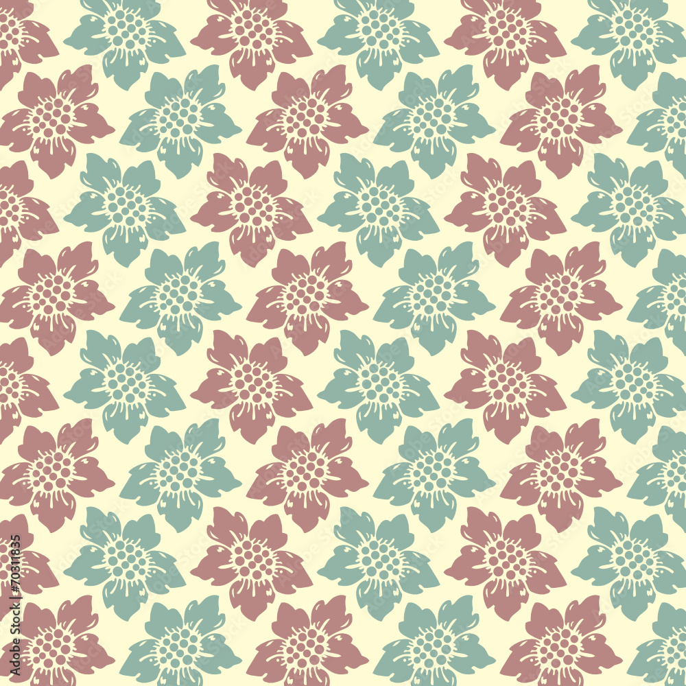 Abstract seamless pattern - art nouveau Abstract seamless pattern - art nouveau