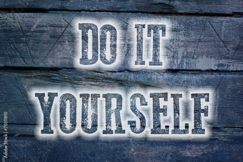 Bild auf Leinwand Do It Yourself Concept