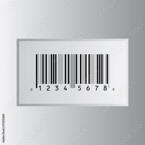 Illustration of an Isolated Barcode