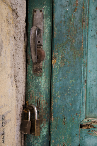 well locked door © Adela