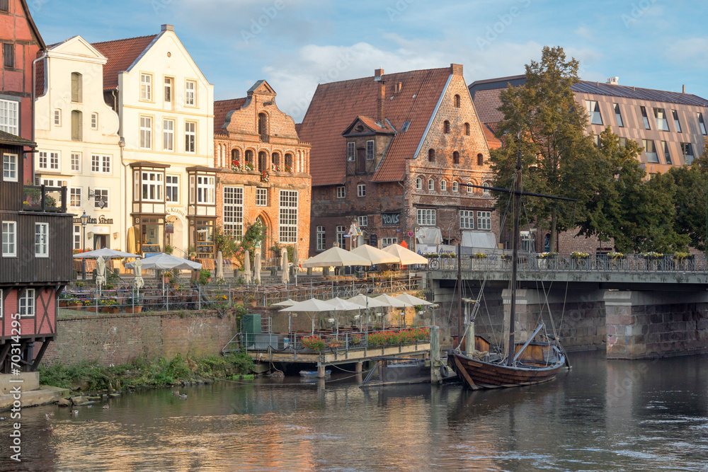 das historische Zentrum von Lüneburg, Deutschland