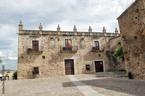 Museo arqueológico palacio de las Veeltas, cáceres, España