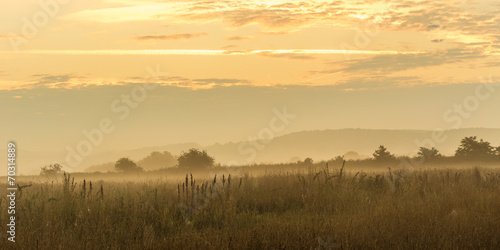 Foggy Morning Sunrise in Bavaria