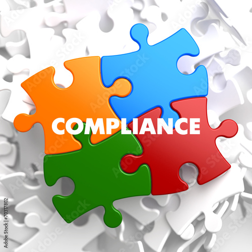 Photos Compliance on Multicolor Puzzle.
