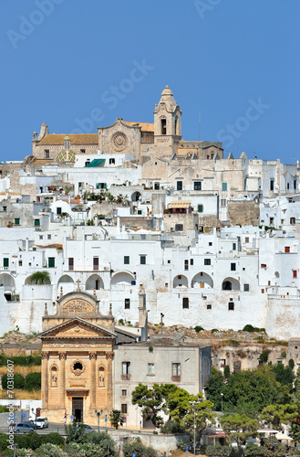 Città bianca di Ostuni, Puglia