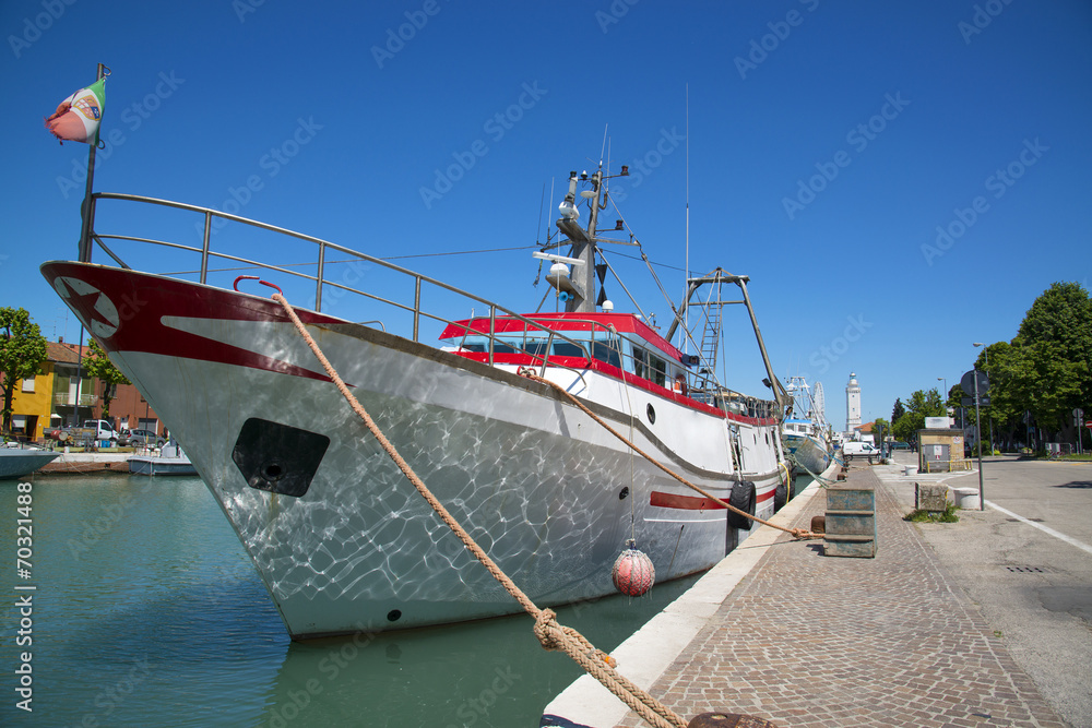 Naklejka premium Porto di Cattolica