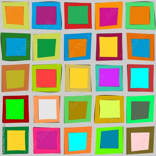 QUADRATI COLOR DUO CARTONCINO