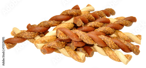 Dog Chew Twist Stick Treats