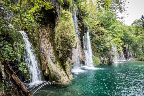 Fototapeta Naklejka Na Ścianę i Meble -  Plitvice lakes national park Croatia