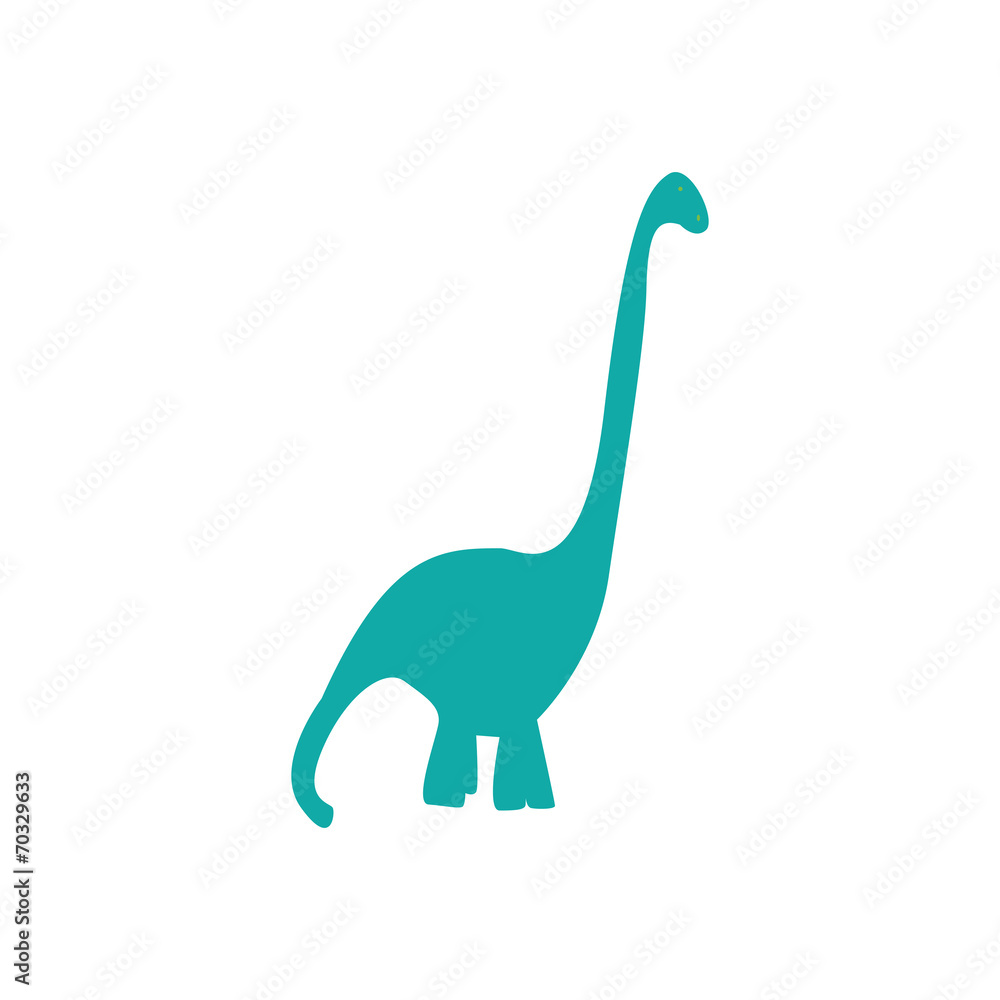 Naklejka premium Dinosaur