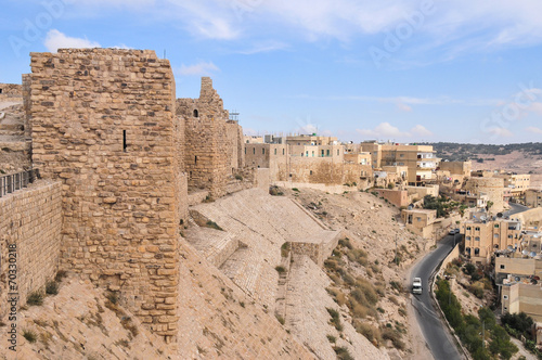 Al Karak/Kerak Crusader Castle, Jordan © demerzel21