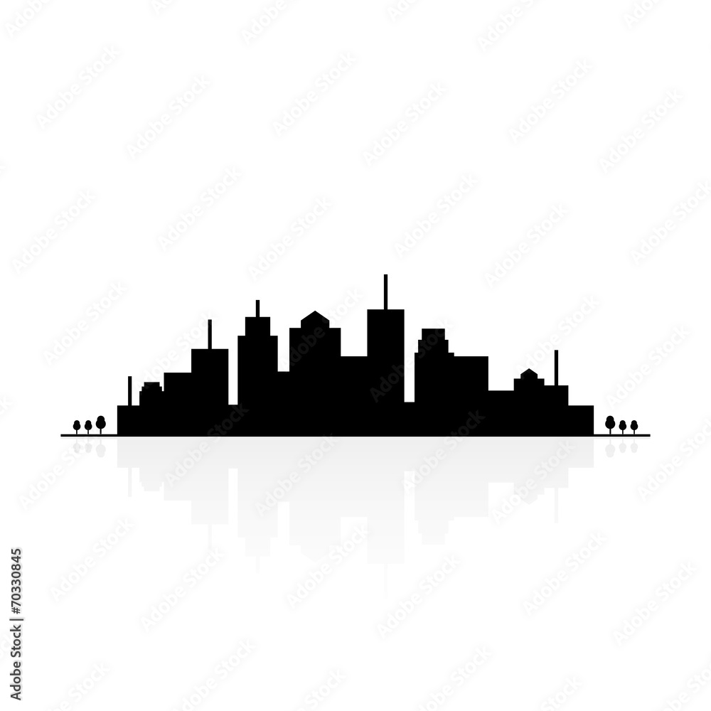 Building silhouettes Building silhouettes