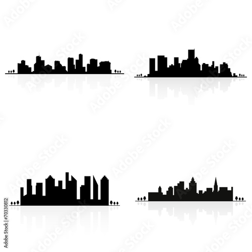 Building silhouettes