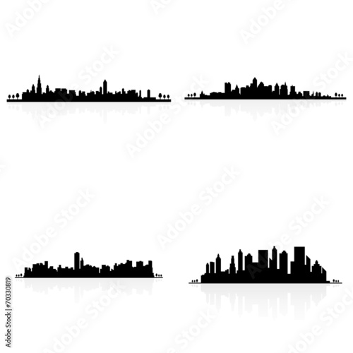 Building silhouettes