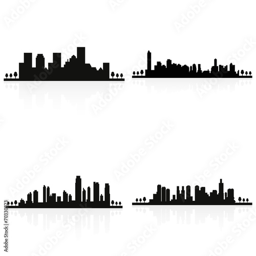 Building silhouettes