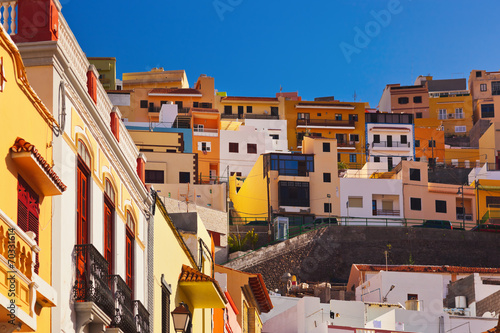 Town San Sebastian - La Gomera Island - Canary photo