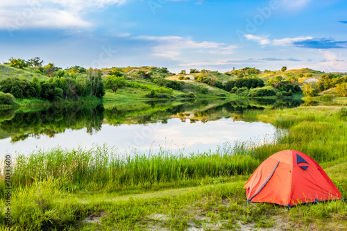 Lakeside campground