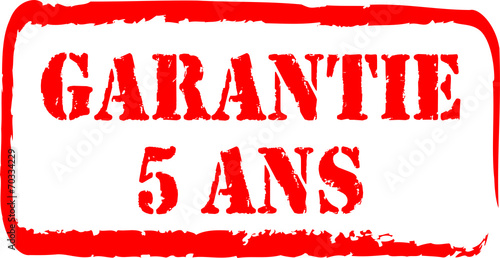 tampon garantie 5 ans
