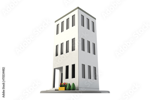 三階建てのビル