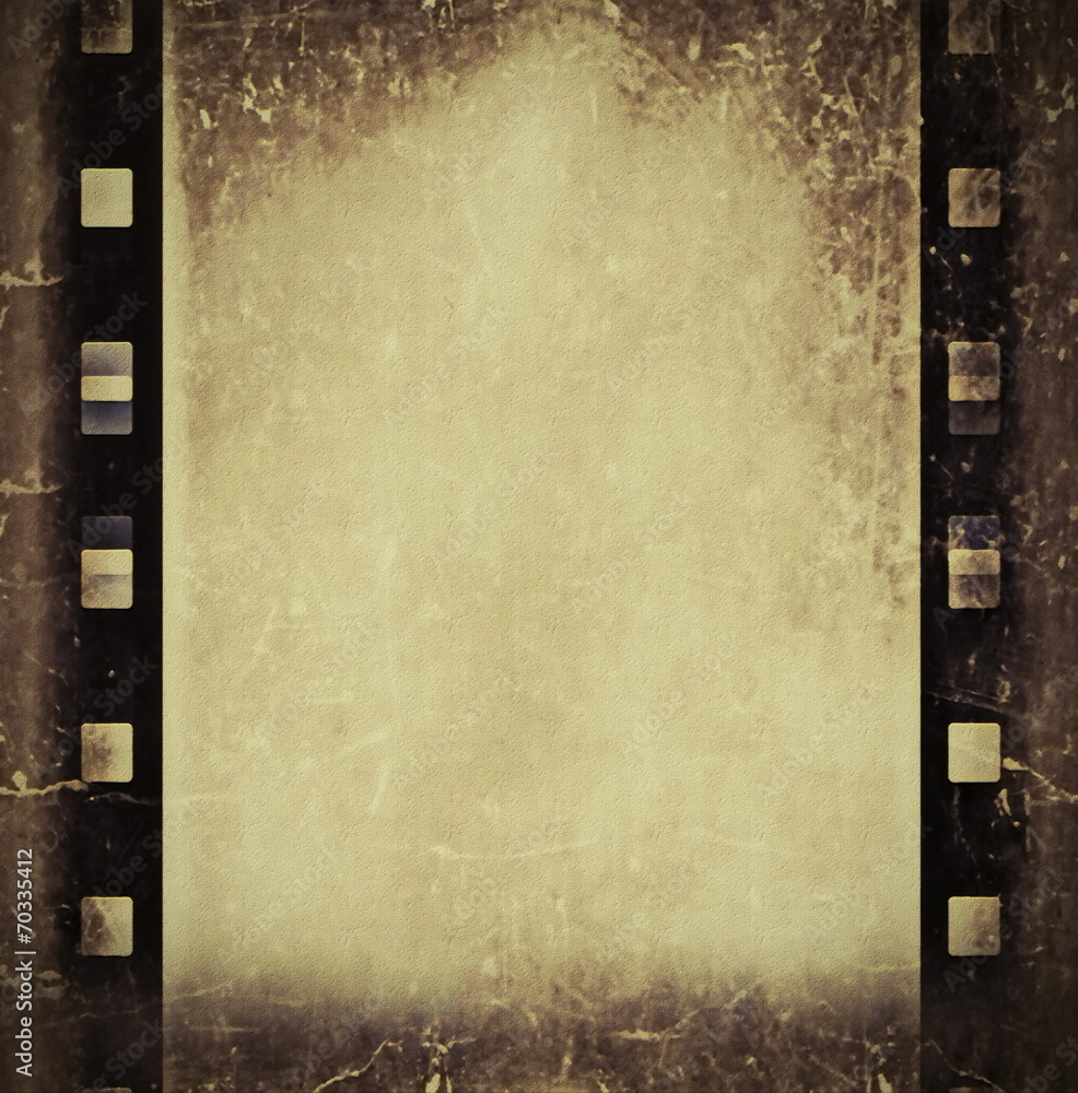 Naklejka premium grunge film strip background