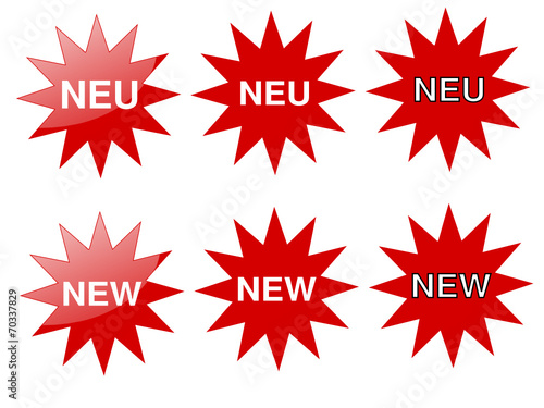 Buttons new neu
