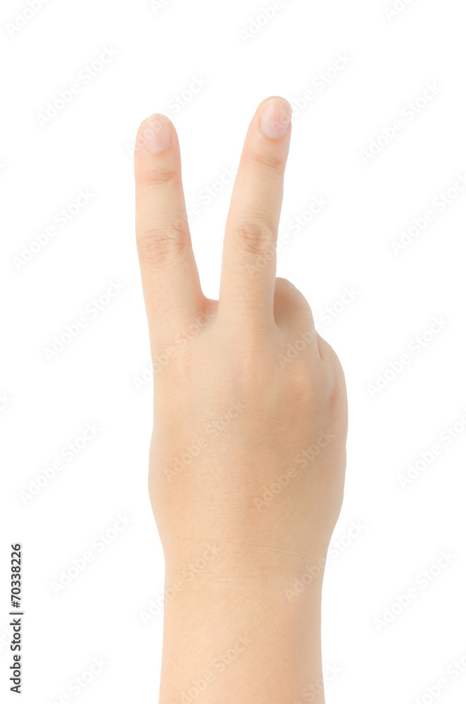 Obraz premium Hand sign