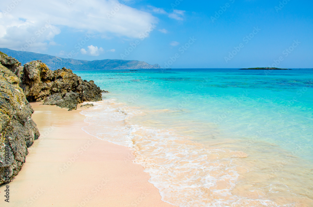 Obraz premium Crete beach Elafonisi 