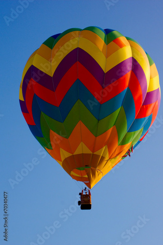 colorful hot air balloon in the sky 4