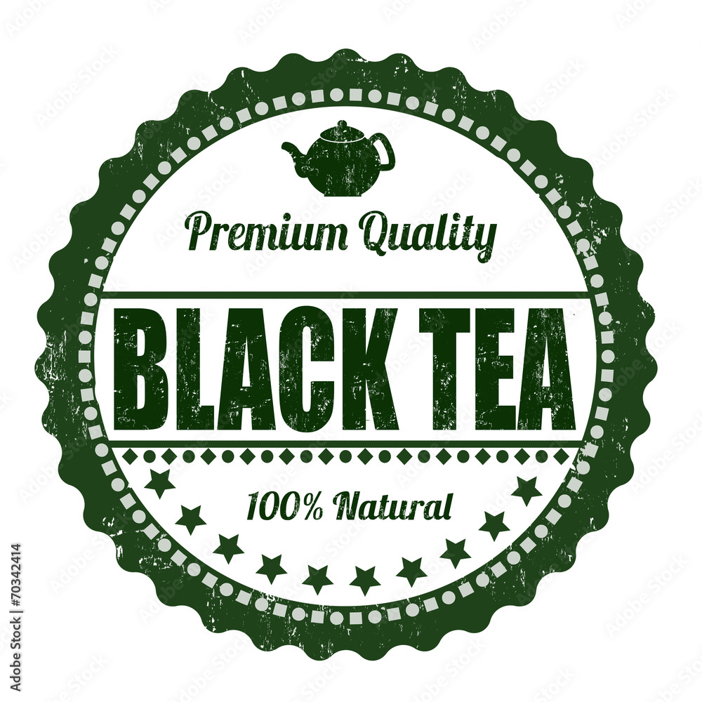 Black tea stamp Black tea stamp