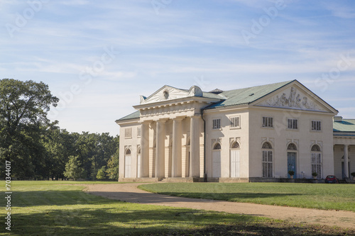 Empire chateau Kacina in the central Bohemia, Czech republic