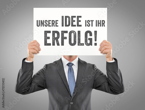 Unsere Idee ist Ihr Erfolg