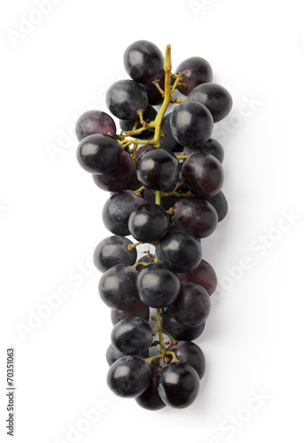 Dark purple grapes