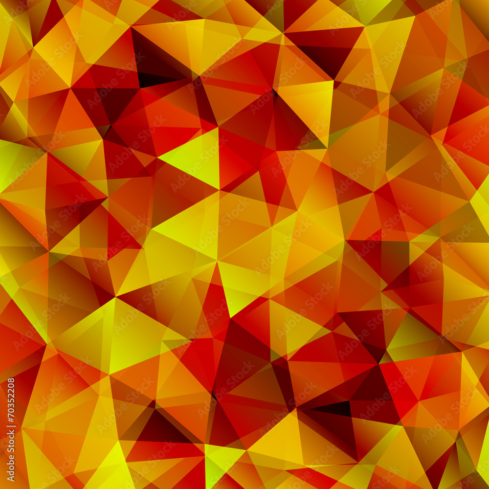 Abstract geometrical multicolored background