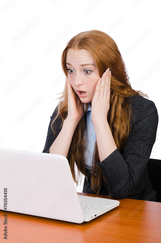 Woman businesswoman in business concept Woman businesswoman in business concept