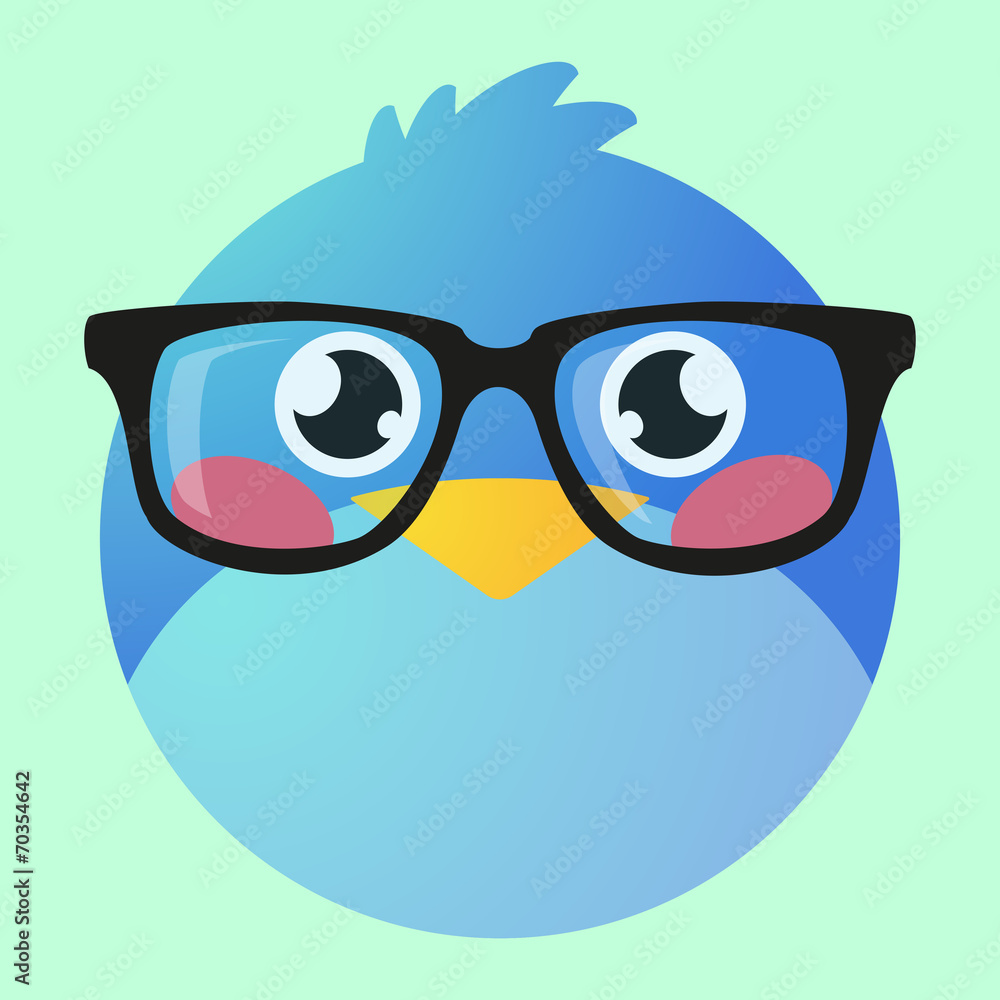 Fototapeta premium Bird avatar