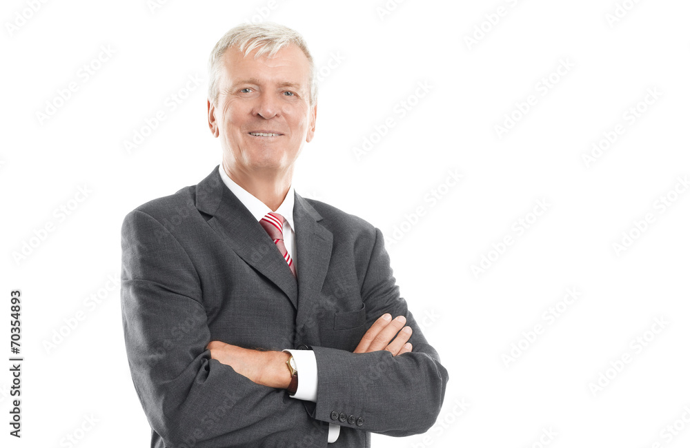 Senior businessman portrait Senior businessman portrait