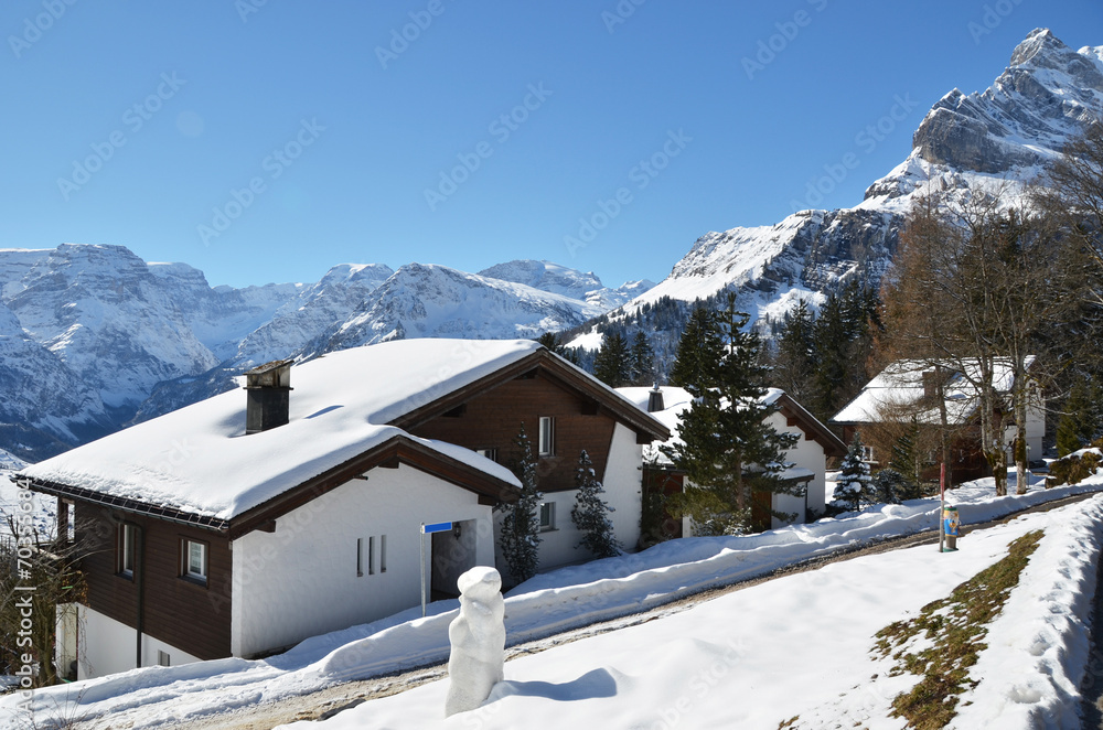 Holiday cottages in Braunwald, Switzerland