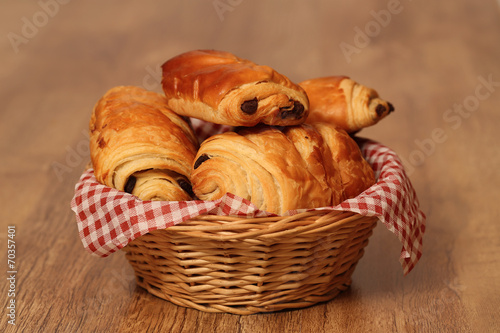 pain au chocolat photo