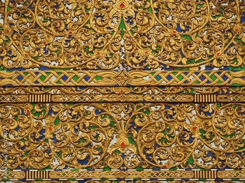 decoration of Thai temple