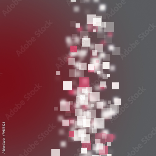 Futuristic background design illustration with square objects