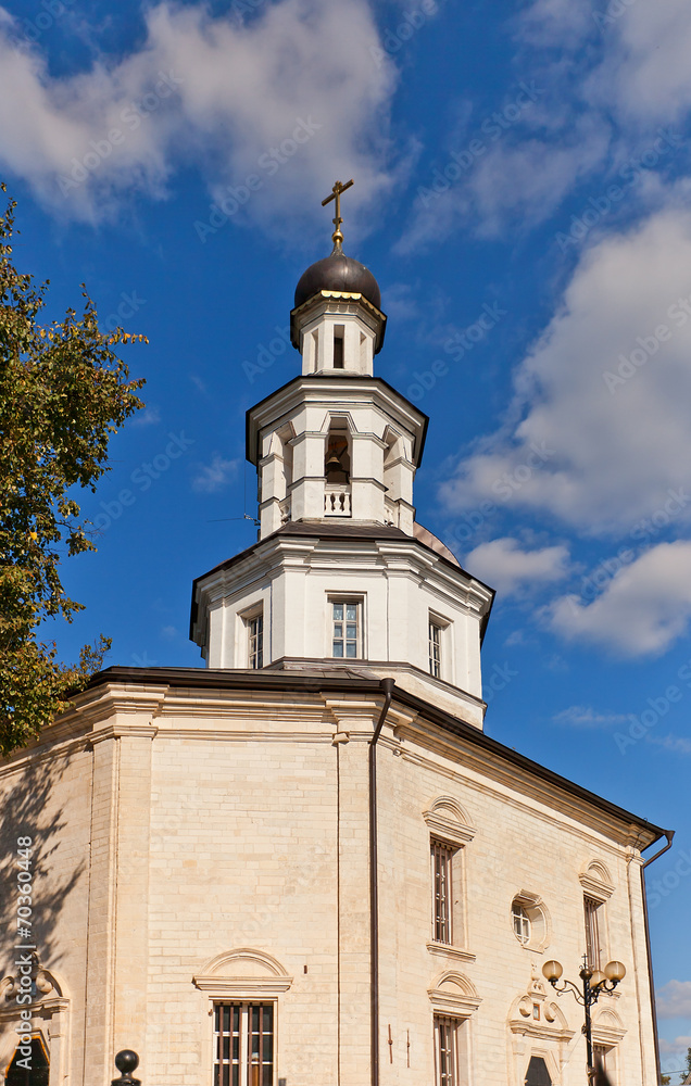 Saint Nicolas the Wonderworker church (1706). Poltevo, Russia